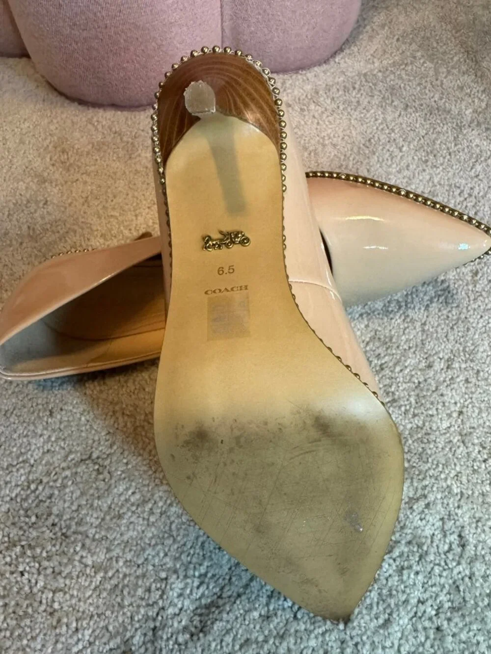 Coach Waverly Beadchain Pump